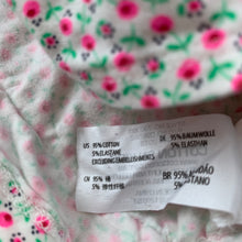 Load image into Gallery viewer, Girls Cotton On, stretchy stripe & floral long sleeve dress, GUC, size 1, L: 41cm