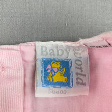 Load image into Gallery viewer, Girls Baby World, embroidered lightweight cotton dress, EUC, size 00, L: 38cm