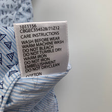 Load image into Gallery viewer, Boys B Collection, lightweight cotton short sleeve shirt, EUC, size 7,