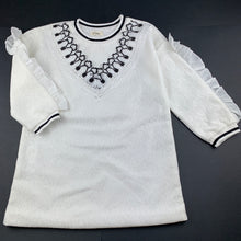 Load image into Gallery viewer, Girls lined, lace top, armpit to armpit: 40cm, L: 54cm, FUC, size 11-12,