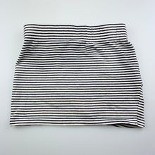 Load image into Gallery viewer, Girls Clothing & Co, striped stretchy skirt, elasticated, L: 25cm, GUC, size 8,