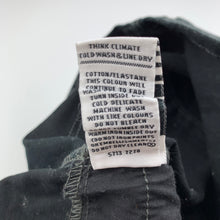 Load image into Gallery viewer, Girls Mooks, black metallic stretch cotton skirt, adjustable, L: 30cm, EUC, size 8,