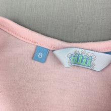 Load image into Gallery viewer, Girls Tilii, pink pyjama singlet top, FUC, size 8,