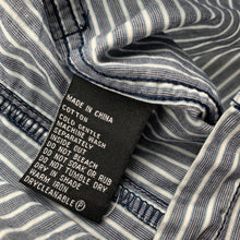 Load image into Gallery viewer, Boys ABCD Industrie, striped lightweight cotton long sleeve shirt, FUC, size 2,