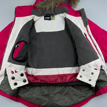 Load image into Gallery viewer, Girls Crane, Sports Thinsulate ski / snow jacket / coat, FUC, size 4,
