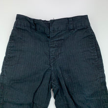 Load image into Gallery viewer, Boys Stix 'n' Stones, black cotton casual pants, elasticated, GUC, size 0,