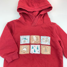 Load image into Gallery viewer, Boys Pumpkin Patch, fleece lined hoodie sweater, camping, GUC, size 0,