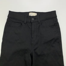 Load image into Gallery viewer, Girls Target, black stretchy casual pants, adjustable, Inside leg: 55cm, EUC, size 8,