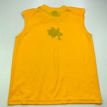 Load image into Gallery viewer, Boys Action Sports, yellow basketball style sports / activewear top, GUC, size 6,