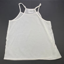 Load image into Gallery viewer, Girls Mango, white lightweight cami top, FUC, size 12,