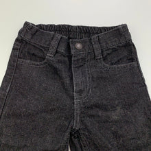 Load image into Gallery viewer, Boys Nautica, dark denim pants, elasticated, Inside leg: 22.5cm, GUC, size 12 months,