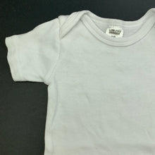 Load image into Gallery viewer, unisex Baby Berry, white cotton bodysuit / romper, FUC, size 00,
