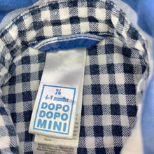 Load image into Gallery viewer, Boys DOPO DOPO MINI, cotton long sleeve shirt, poppers, FUC, size 0,