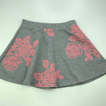 Load image into Gallery viewer, Girls H&M, embroidered casual skirt, elasticated, L: 31cm, GUC, size 7-8,