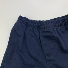 Load image into Gallery viewer, Boys Target, navy school shorts, elasticated, FUC, size 4,