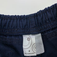 Load image into Gallery viewer, Boys Target, navy school shorts, elasticated, FUC, size 4,