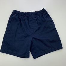 Load image into Gallery viewer, Boys Target, navy/blue school shorts, elasticated, FUC, size 4,
