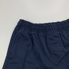 Load image into Gallery viewer, Boys Target, navy/blue school shorts, elasticated, FUC, size 4,