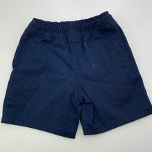 Load image into Gallery viewer, Boys Target, navy/blue school shorts, elasticated, FUC, size 4,