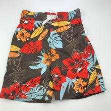 Load image into Gallery viewer, Boys Gymboree, lined lightweight board shorts, elasticated, EUC, size 4,