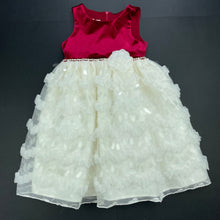 Load image into Gallery viewer, Girls Cinderella, stunning velvet tulle & sequin formal / party dress, EUC, size 2, L: 52cm
