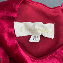Load image into Gallery viewer, Girls Cinderella, stunning velvet tulle & sequin formal / party dress, EUC, size 2, L: 52cm
