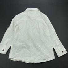 Load image into Gallery viewer, Boys Charlie & Me, striped cotton long sleeve shirt, FUC, size 4,