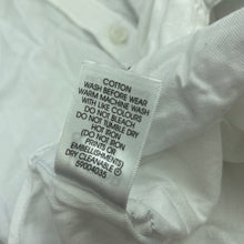 Load image into Gallery viewer, Boys Jacob & Co, white cotton long sleeve shirt, FUC, size 4,