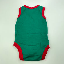 Load image into Gallery viewer, unisex Baby Berry, cotton Christmas singletsuit / romper, EUC, size 000,