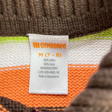 Load image into Gallery viewer, Girls Gymboree, knitted cotton longline sleeveless cardigan, L: 53cm, FUC, size 7-8,