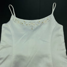 Load image into Gallery viewer, Girls Alfred Angelo, lined flower girl / bridesmaid dress, armpit to armpit: 29cm, light marks on front, FUC, size 3-4, L: 76cm