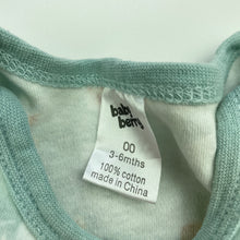 Load image into Gallery viewer, Girls Baby Berry, floral cotton bodysuit / romper, FUC, size 00,