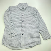 Load image into Gallery viewer, Boys Fred Bracks, lightweight cotton long sleeve shirt, light mark left cuff, FUC, size 4,