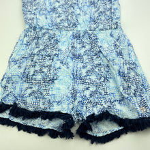 Load image into Gallery viewer, Girls Piping Hot, lightweight summer playsuit, FUC, size 8,