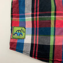 Load image into Gallery viewer, Boys Tu, checked cotton long sleeve shirt, FUC, size 4-5,