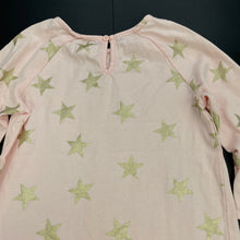 Load image into Gallery viewer, Girls Cotton On, pink & gold star casual dress, FUC, size 6, L: 56cm