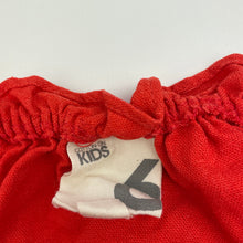 Load image into Gallery viewer, Girls Cotton On, orange casual summer dress, fade marks on back, FUC, size 6, L: 68cm