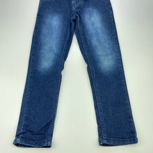 Load image into Gallery viewer, Boys 1964 Denim Co, stretch denim jeans, adjustable, Inside leg: 51cm, GUC, size 6,