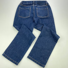 Load image into Gallery viewer, Boys Clothing & Co, dark denim jeans, adjustable, Inside leg: 54cm, EUC, size 7,