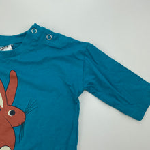 Load image into Gallery viewer, Girls Baby Berry, cotton long sleeve t-shirt / top, rabbit, EUC, size 00,