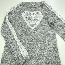 Load image into Gallery viewer, Girls Milkshake, stretchy lightweight knit long sleeve dress, GUC, size 8, L: 67cm