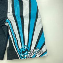 Load image into Gallery viewer, Boys H&T, lightweight board shorts, elasticated, FUC, size 4,