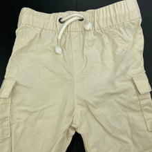 Load image into Gallery viewer, Boys Baby Berry, lightweight cotton casual pants, elasticated, EUC, size 0,