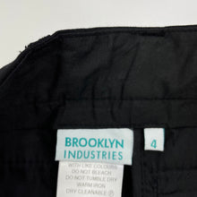Load image into Gallery viewer, Boys Brooklyn Industries, black suit / formal pants, adjustable, Inside leg: 44cm, EUC, size 4,