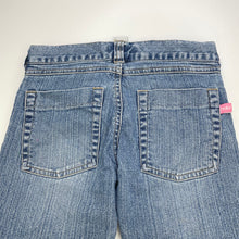 Load image into Gallery viewer, Girls Hula Girl, cropped stretch denim pants, W: 62cm, Inside leg: 41cm, GUC, size 8,