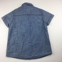 Load image into Gallery viewer, Boys Next, cotton lightweight denim short sleeve shirt, GUC, size 7