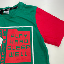 Load image into Gallery viewer, unisex NRL Official, Rabbitohs cotton pyjama t-shirt / top, GUC, size 12,