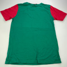 Load image into Gallery viewer, unisex NRL Official, Rabbitohs cotton pyjama t-shirt / top, GUC, size 12,