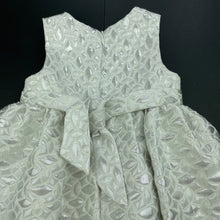 Load image into Gallery viewer, Girls Cinderella, silver princess party dress, FUC, size 1-2, L: 40cm