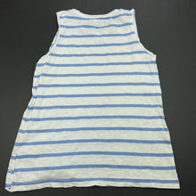 Load image into Gallery viewer, Girls Just Jeans, blue & white stripe cotton top, FUC, size 8,